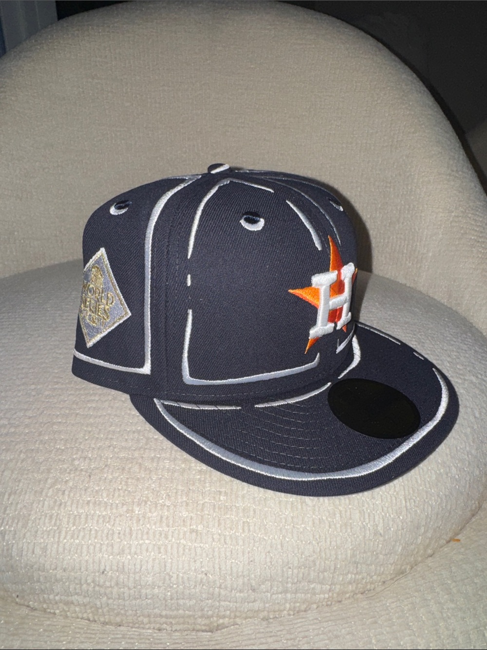 Houston Astros New Era
× Joshua Vides Navy Outline
59FIFTY Fitted Hat